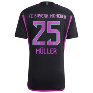 FC Bayern Away Shirt 2023-24 with Müller 25 printing