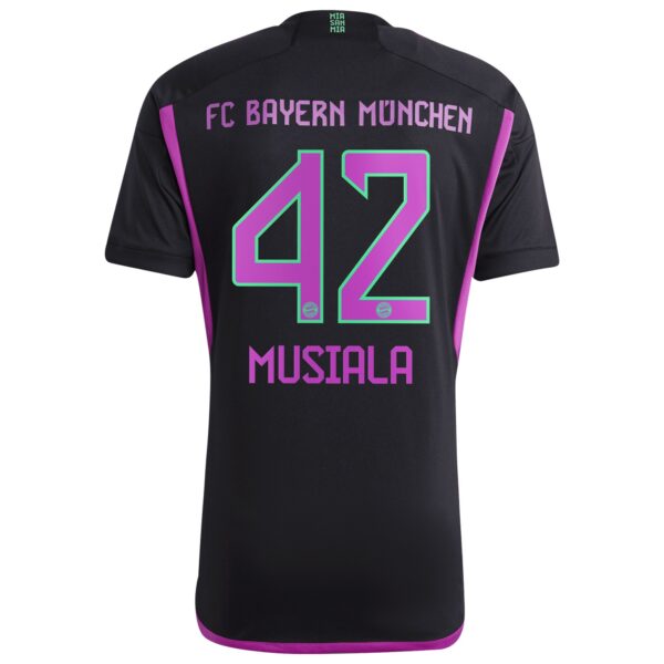 FC Bayern Away Shirt 2023-24 with Musiala 42 printing