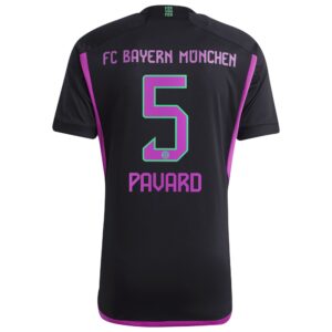FC Bayern Away Shirt 2023-24 with Pavard 5 printing
