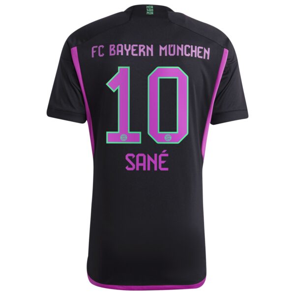 FC Bayern Away Shirt 2023-24 with Sané 10 printing