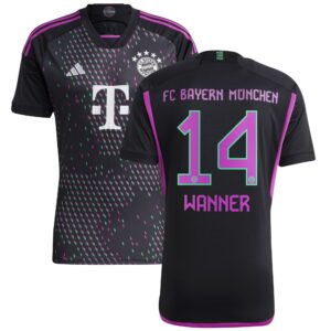 FC Bayern Away Shirt 2023-24 with Wanner 14 printing