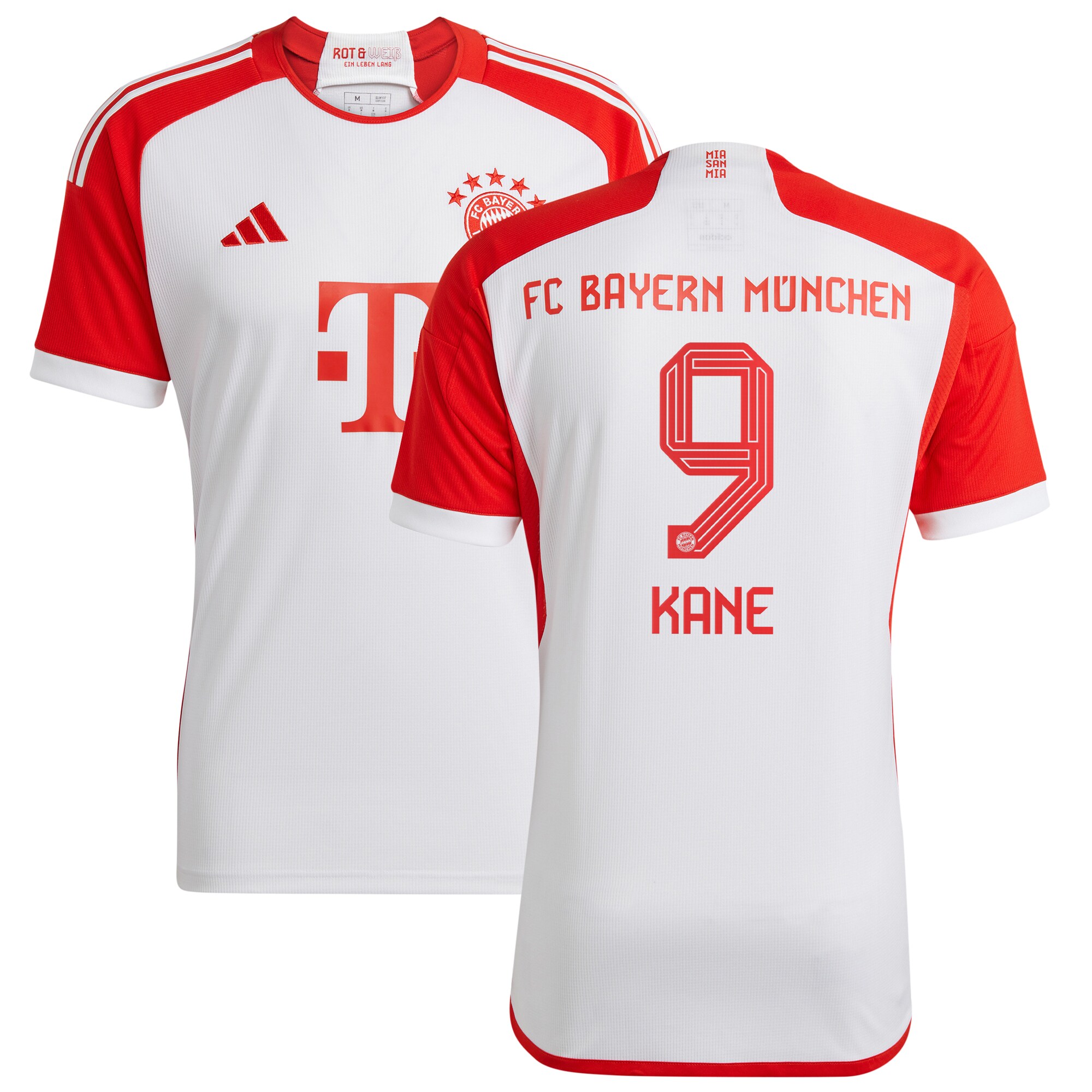 FC Bayern Home Shirt 2023-24 Harry Kane 9