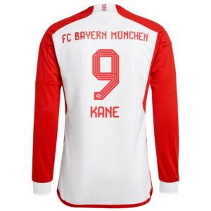 FC Bayern Home Shirt 2023-24 Long Sleeve Harry Kane 9