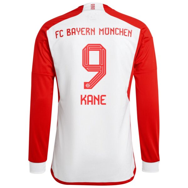 FC Bayern Home Shirt 2023-24 Long Sleeve Harry Kane 9