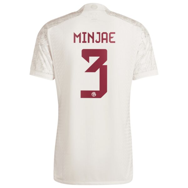 FC Bayern Third Authentic Shirt 2023-24 Kim Min-jae 3