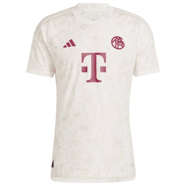 FC Bayern Third Authentic Shirt 2023-24 with Musiala 42 printing