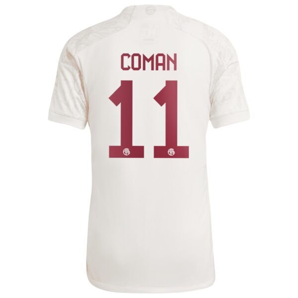 FC Bayern Third Shirt 2023-24 with Coman 11 printing