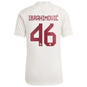 FC Bayern Third Shirt 2023-24 with Ibrahimovic 46 printing
