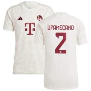 FC Bayern Third Shirt 2023-24 with Upamecano 2 printing