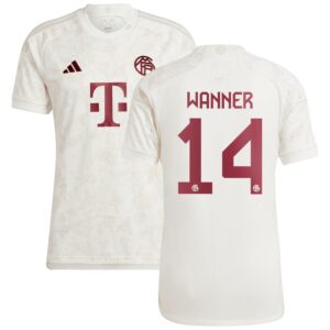FC Bayern Third Shirt 2023-24 with Wanner 14 printing
