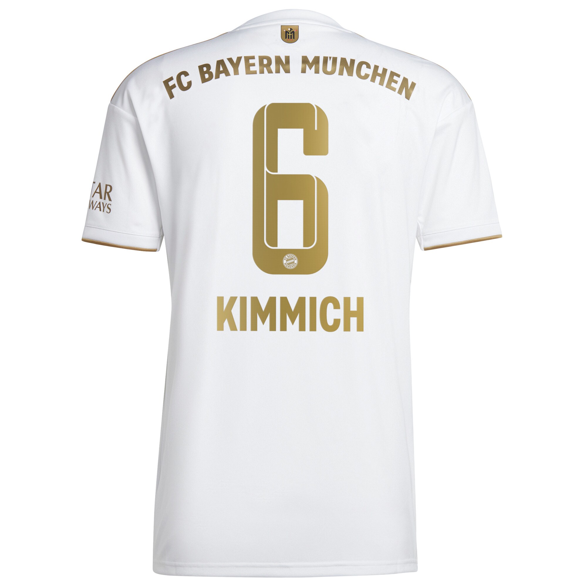 FC Bayern Away Shirt 2022-2023 with Kimmich 6 printing