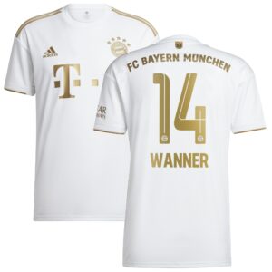 FC Bayern Away Shirt 2022-23 with Wanner 14 printing