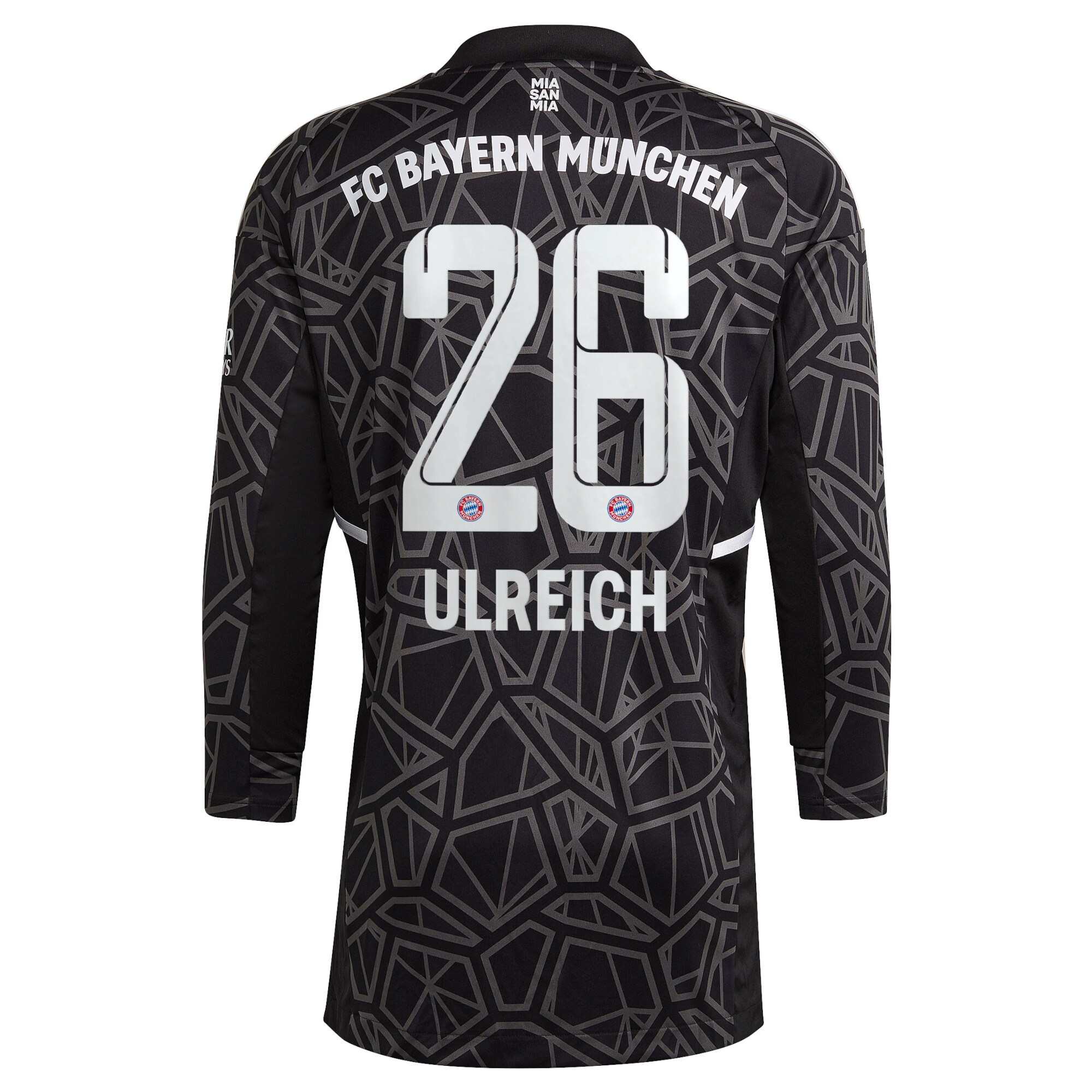 FC Bayern Goalkeeper Shirt 2022-23 with Ulreich 26 printing
