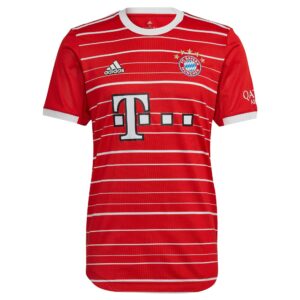 FC Bayern Home Authentic Shirt 2022-23 with Lewandowski 9 printing