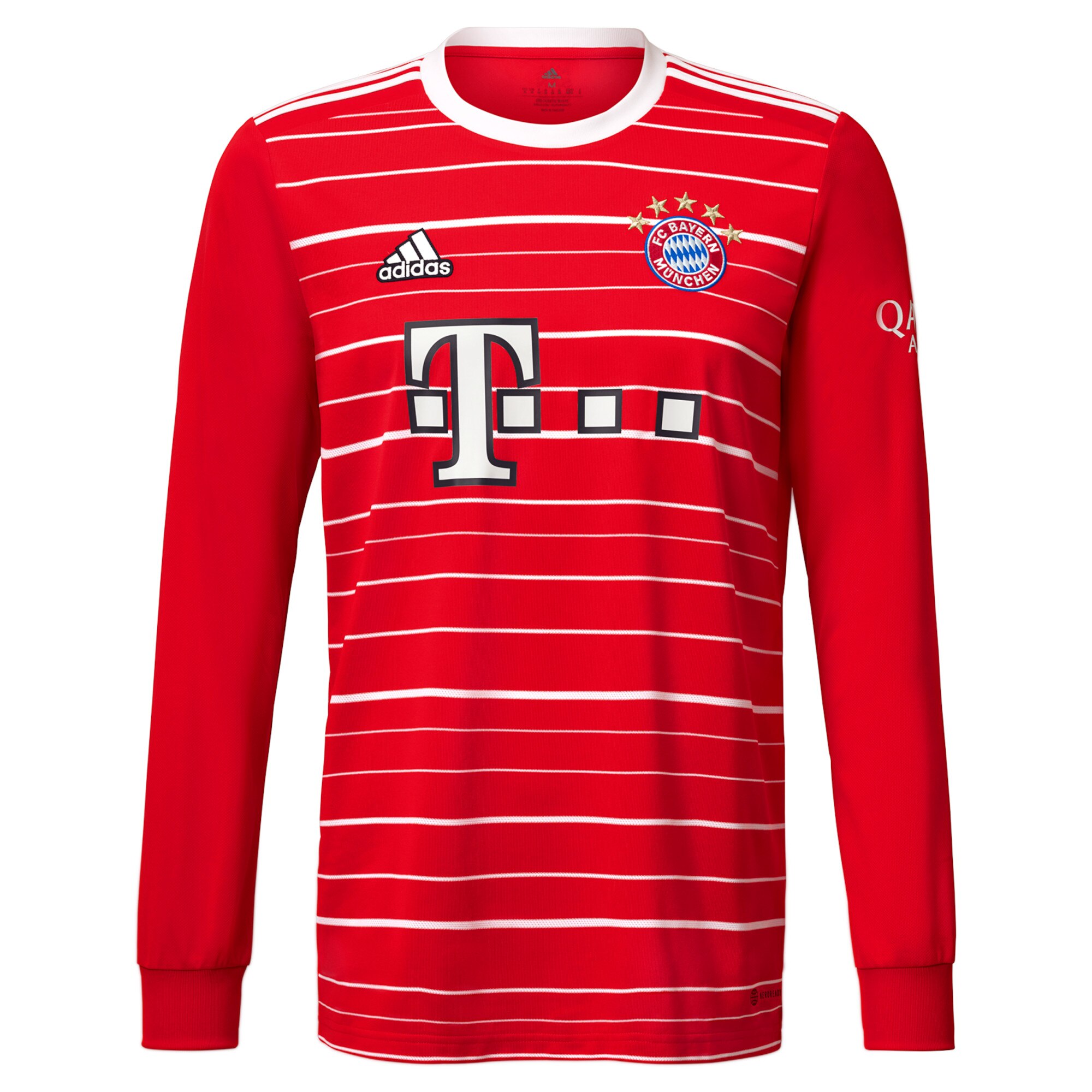 FC Bayern Home Shirt 2022-23 - Long Sleeve with Hernández 21 printing
