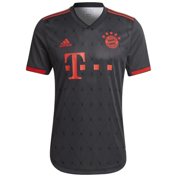 FC Bayern Third Authentic Shirt 2022-23 with Davies 19 printing
