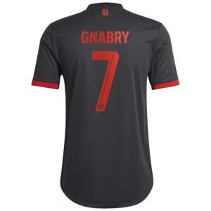 FC Bayern Third Authentic Shirt 2022-23 with Gnabry 7 printing