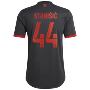 FC Bayern Third Authentic Shirt 2022-23 with Stanišic 44 printing