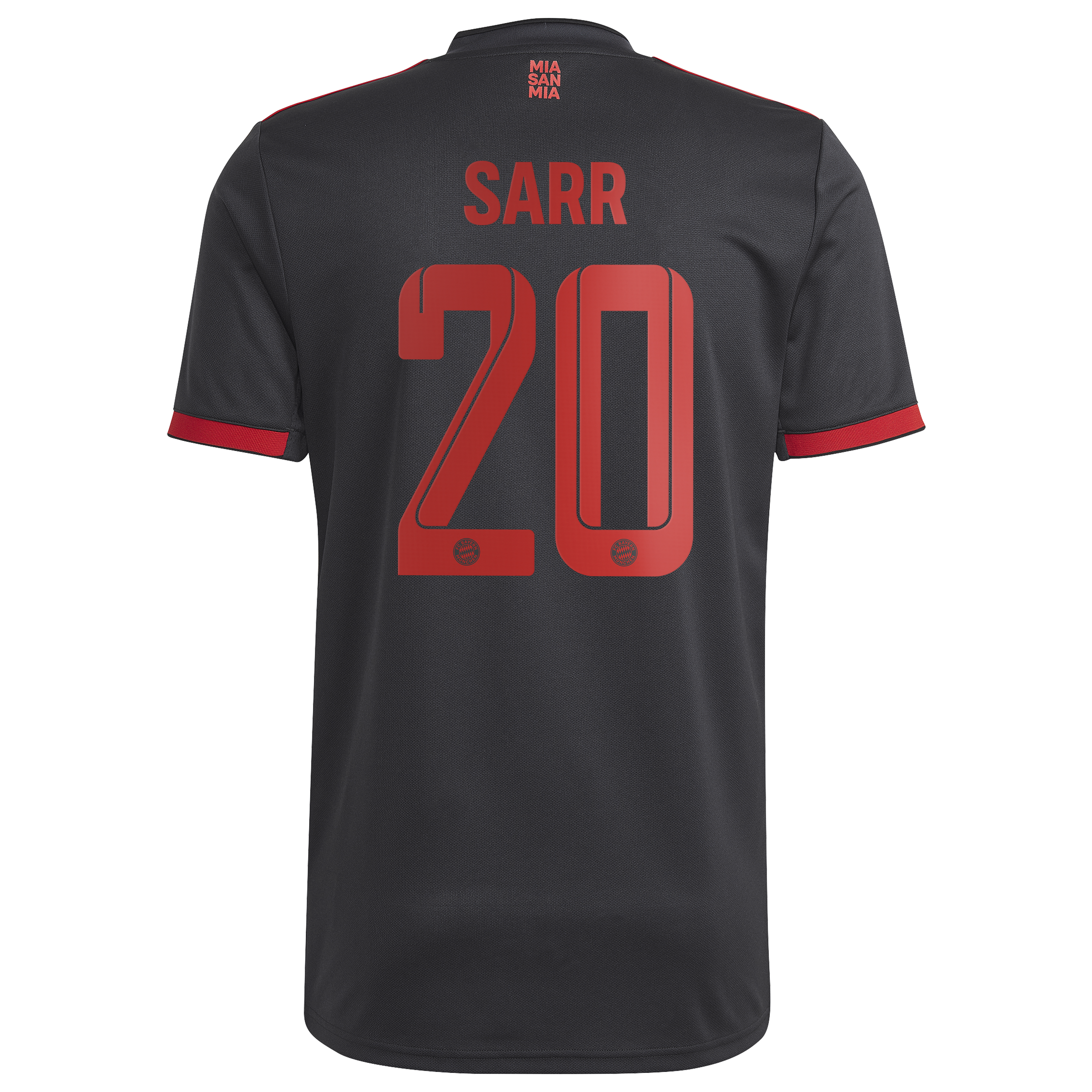 FC Bayern Third Shirt 2022-23 with Sarr 20 printing