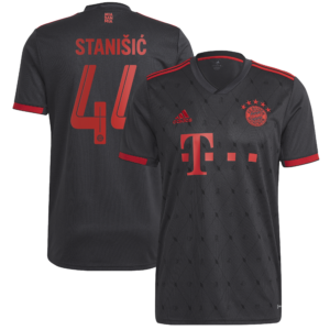 FC Bayern Third Shirt 2022-23 with Stanišic 44 printing