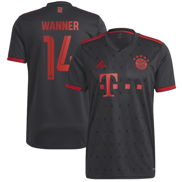 FC Bayern Third Shirt 2022-23 with Wanner 14 printing