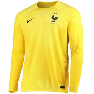 France Goalkeeper Long Sleeve Stadium Shirt 2022