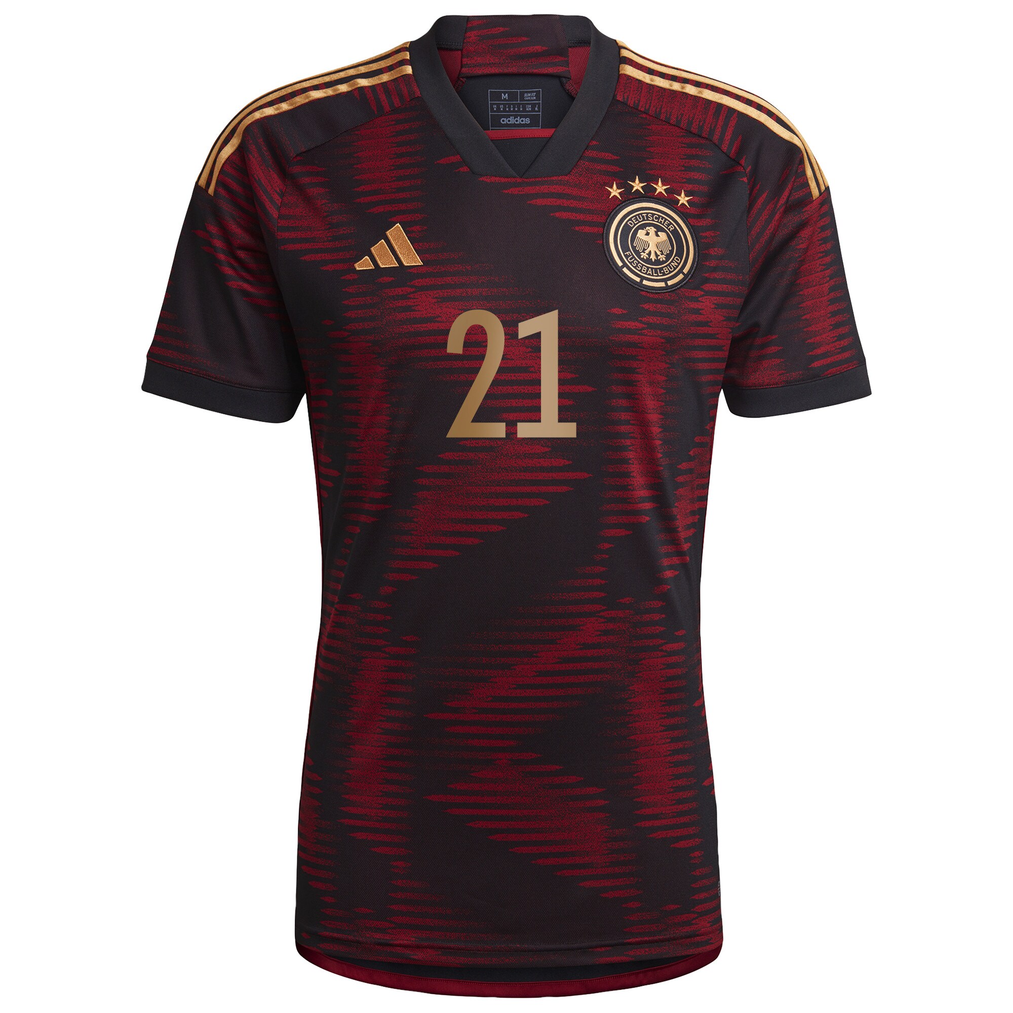 Germany Away Shirt with Gündogan 21 printing