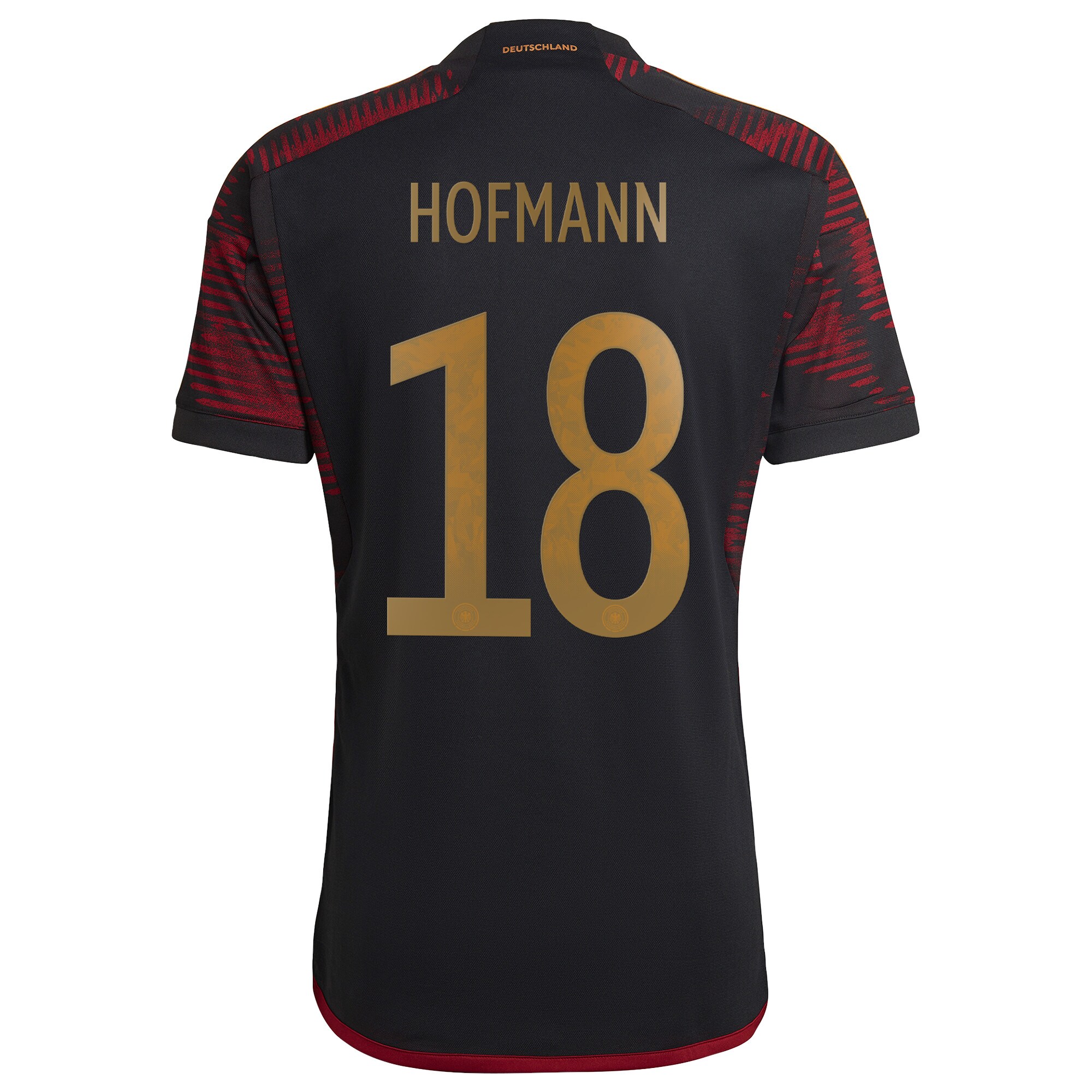 Germany Away Shirt with Hofmann 18 printing