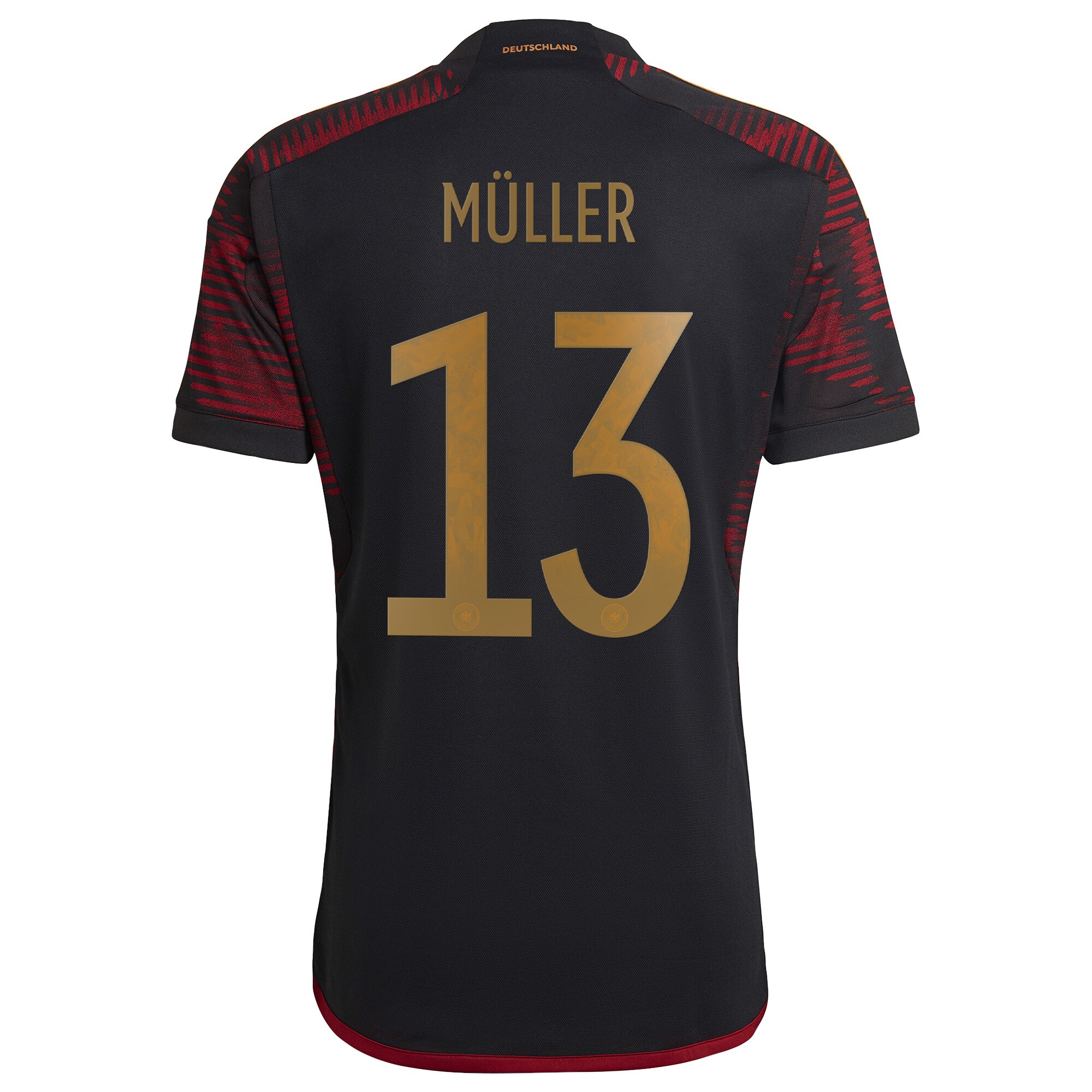 Germany Away Shirt with Müller 13 printing