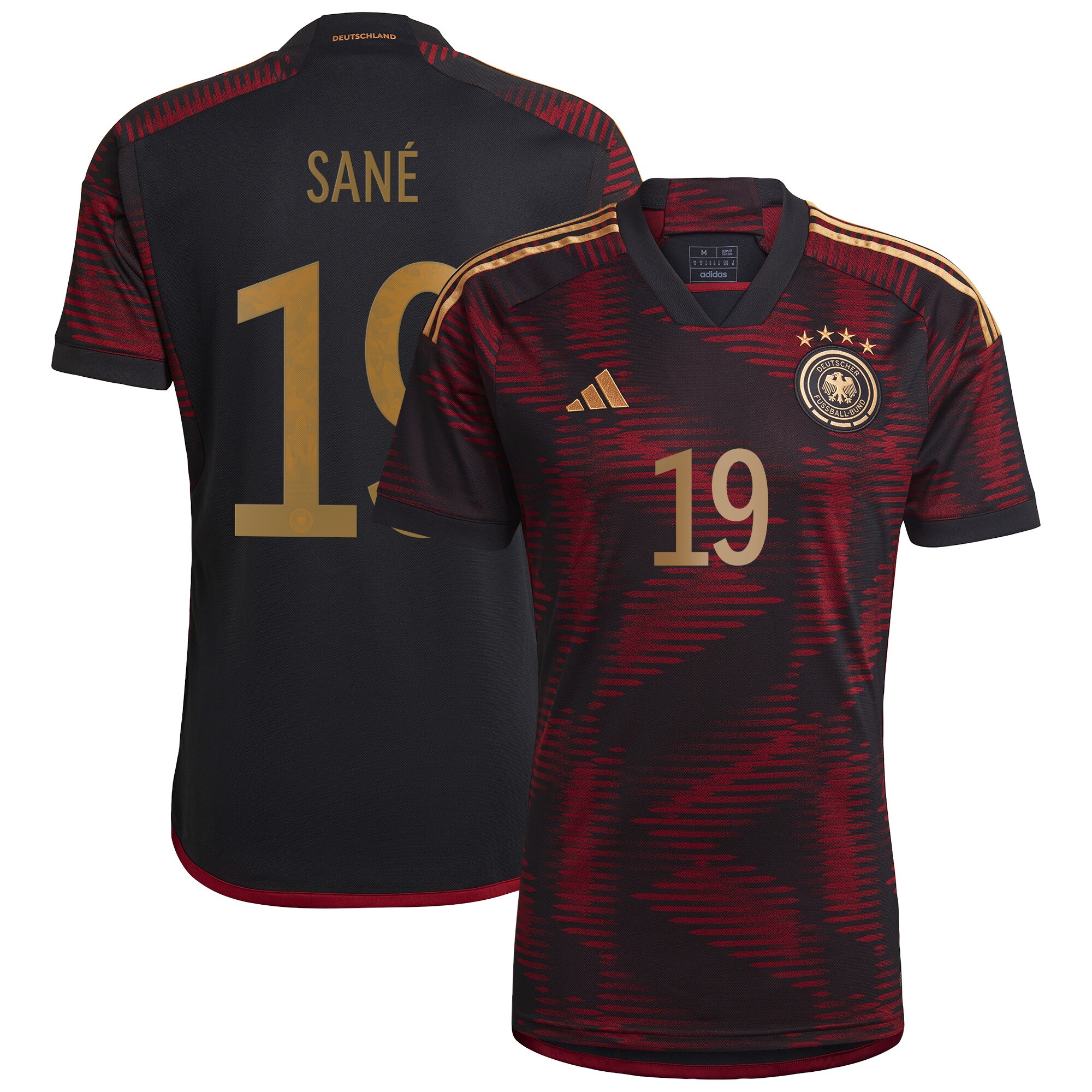 Germany Away Shirt with Sané 19 printing