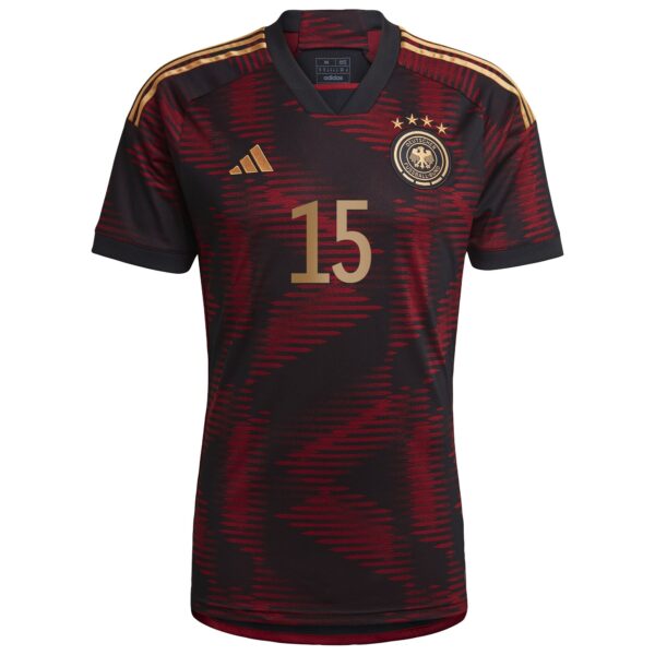 Germany Away Shirt with Süle 15 printing