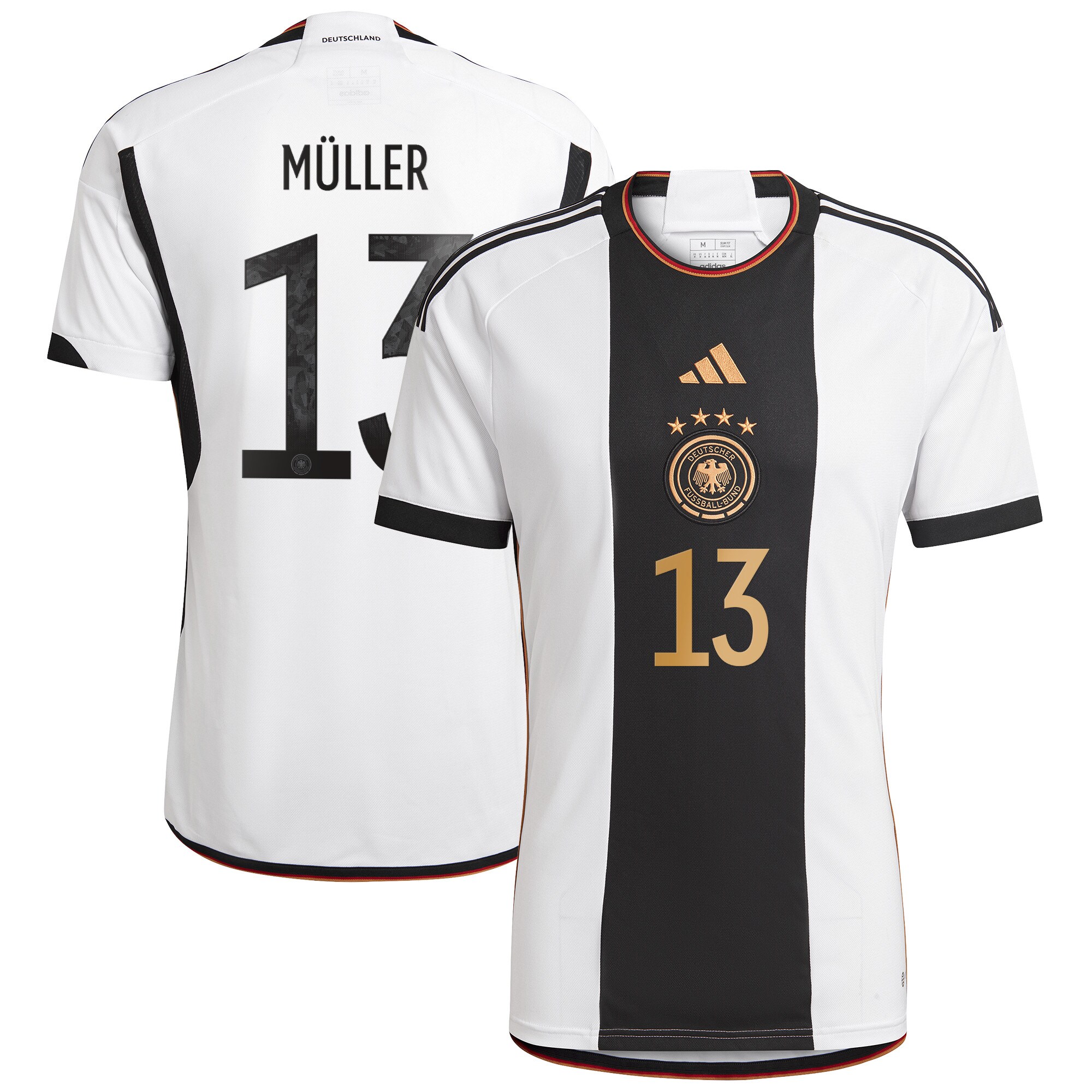 Germany Home Shirt with Müller 13 printing