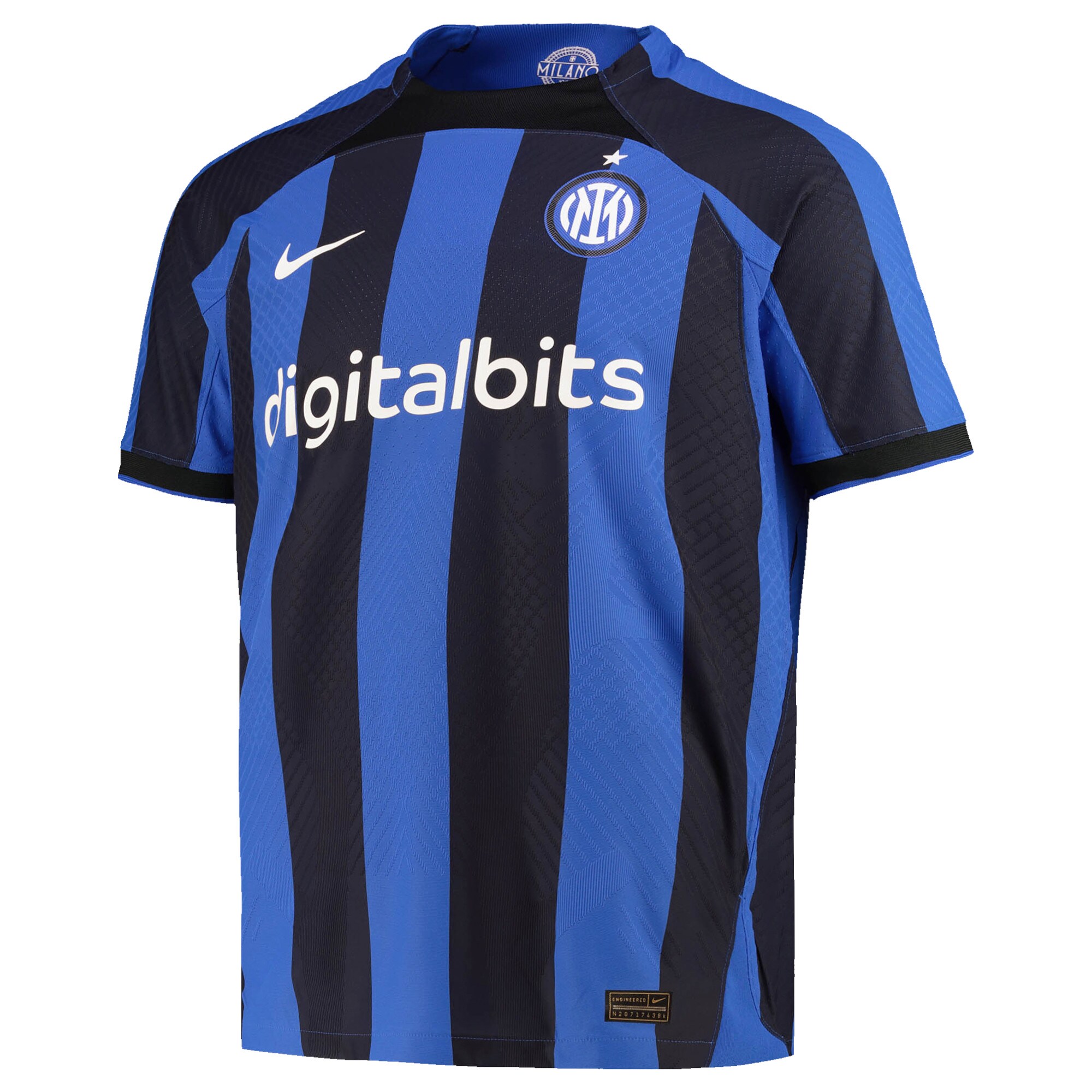 Inter Milan Home Vapor Match Shirt 2022-23 with Barella 23 printing