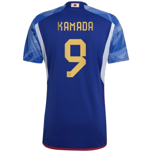 Japan Home Shirt with Kamada 9 printing