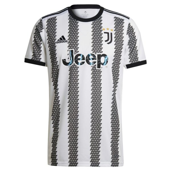 Juventus Home Shirt 2022/23 with Chiesa 22 printing