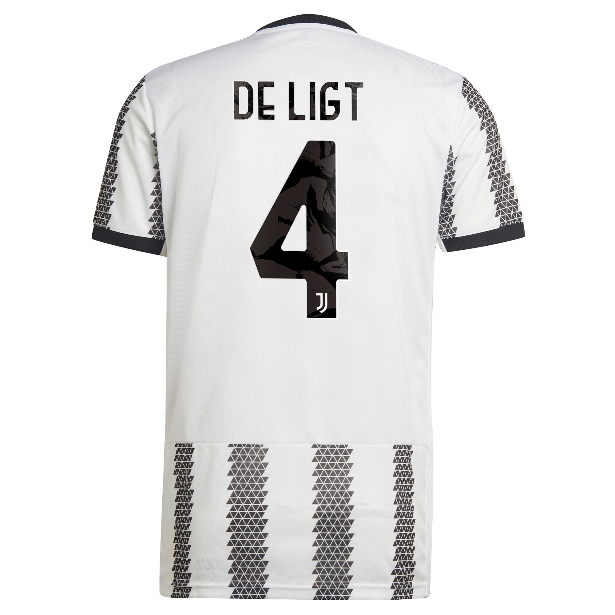 Juventus Home Shirt 2022/23 with De Ligt 4 printing