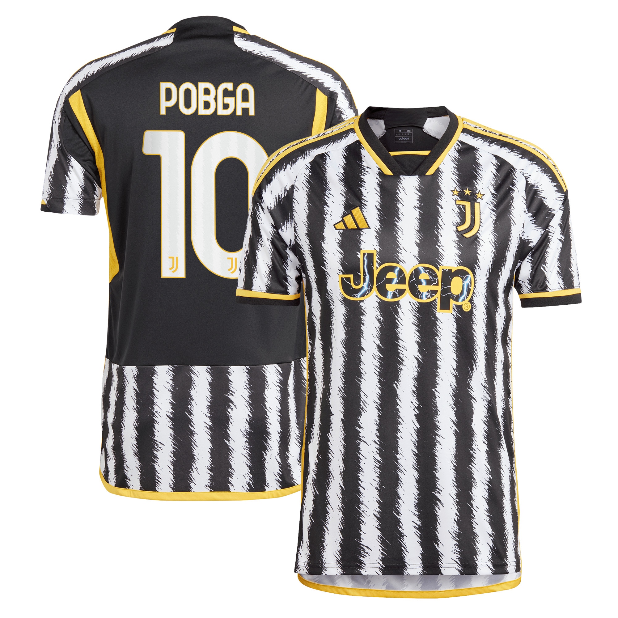 Juventus Home Shirt 2023-24 with Pogba 10 printing