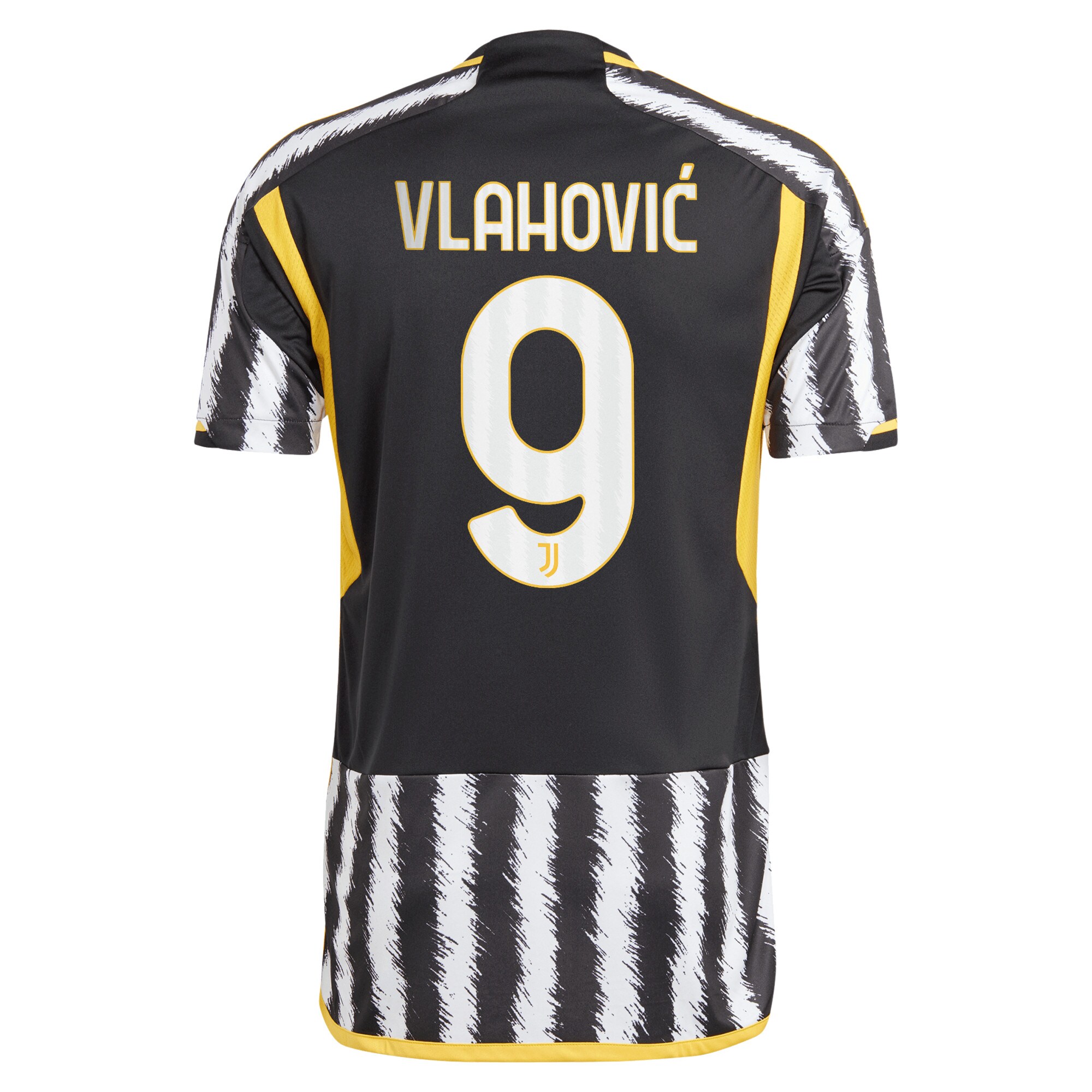 Juventus Home Shirt 2023-24 with Vlahovic 9 printing