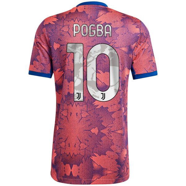 Juventus Third Shirt 2022-23 with Pogba 10 printing