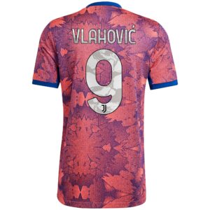 Juventus Third Shirt 2022-23 with Vlahovic 9 printing