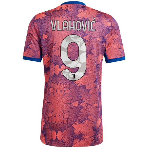 Juventus Third Shirt 2022-23 with Vlahovic 9 printing