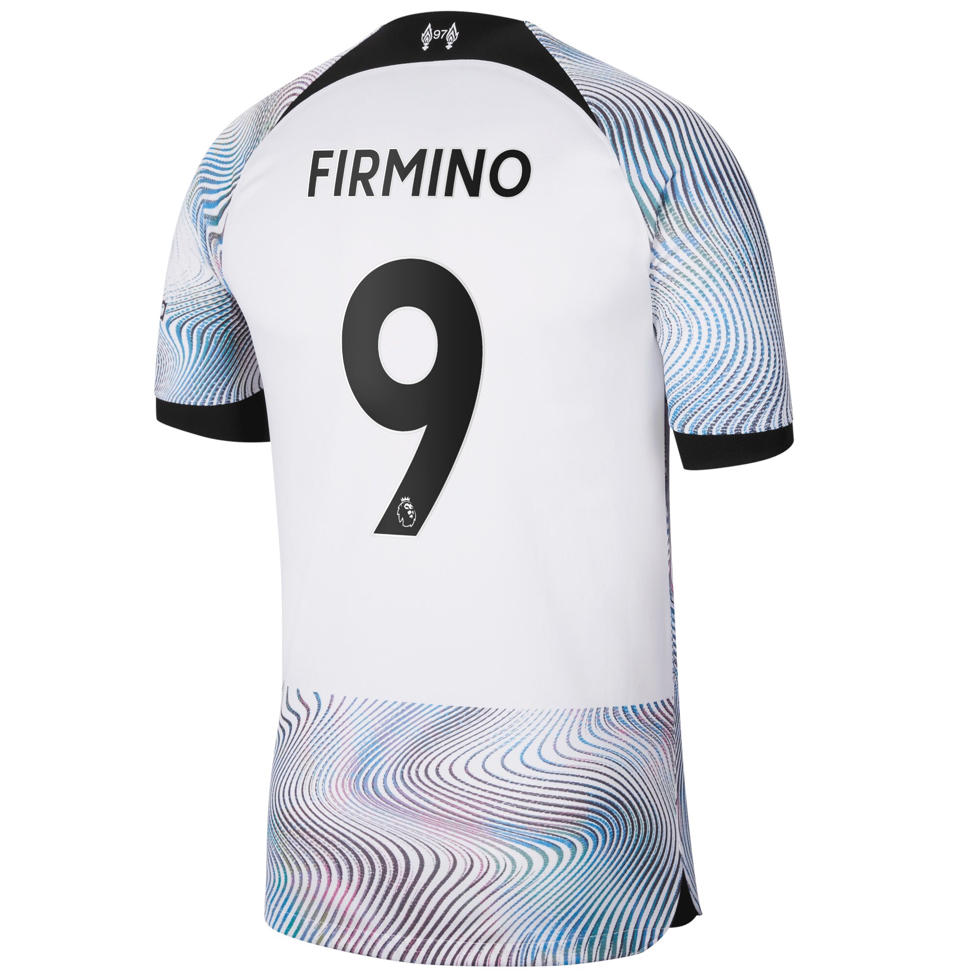 Liverpool Away Stadium Shirt 2022-23 with Firmino 9 printing