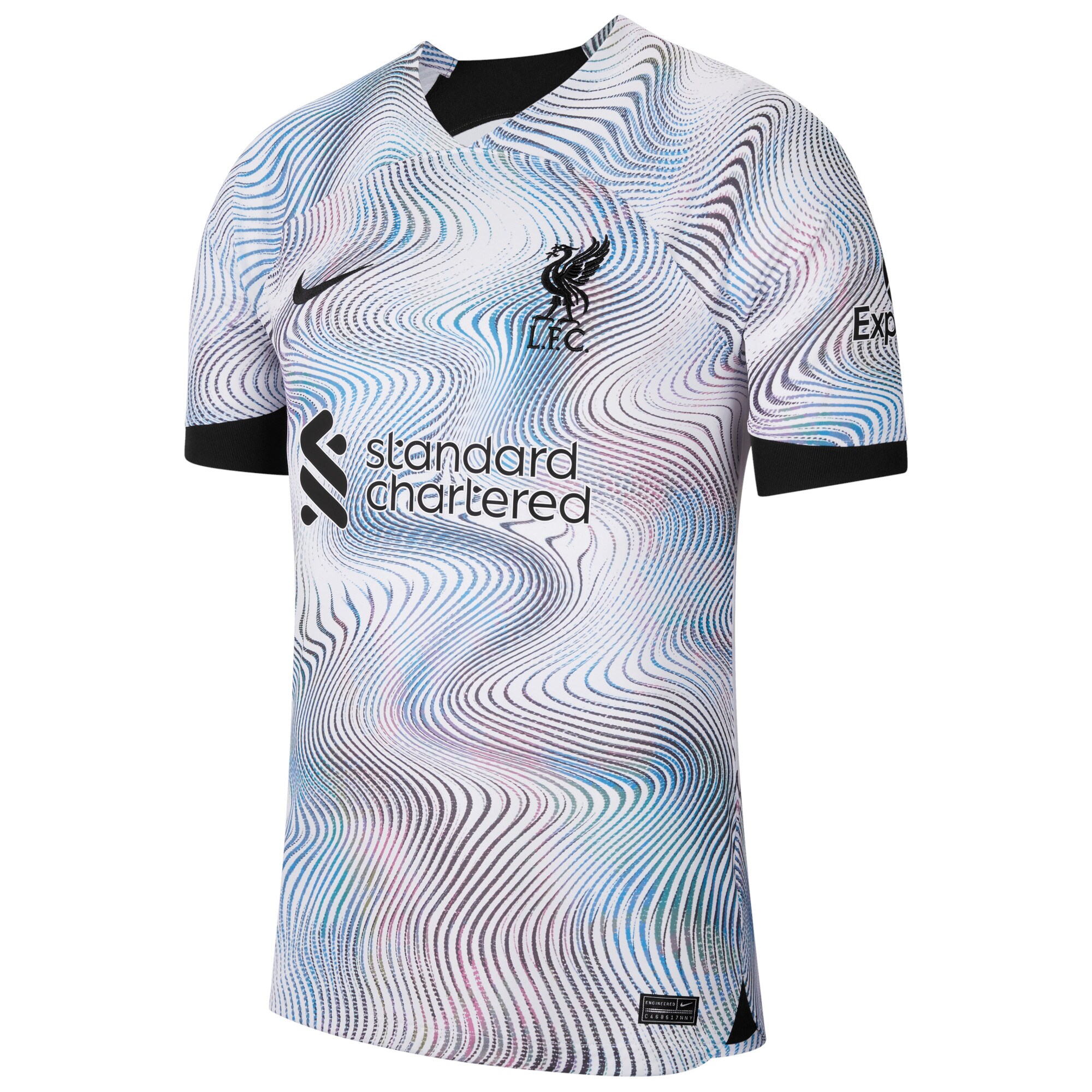 Liverpool Away Stadium Shirt 2022-23 with Gakpo 18 printing