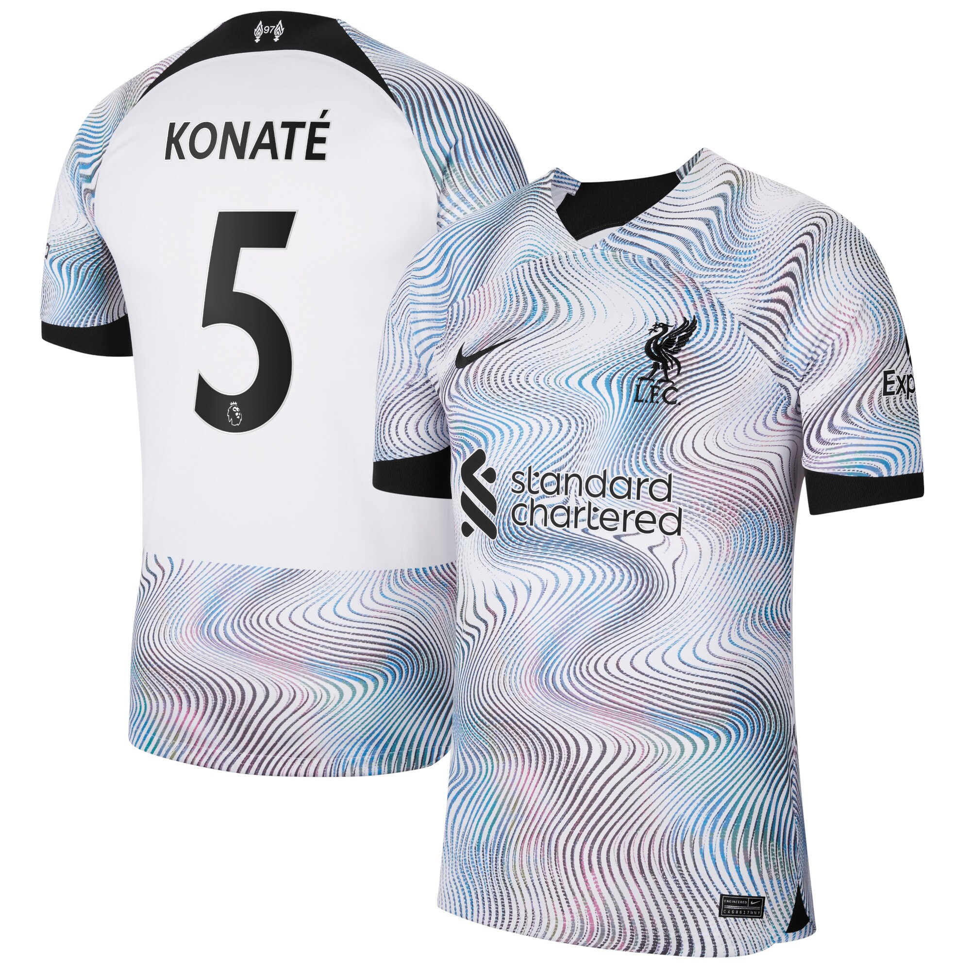 SHIRT LIVERPOOL 2022-2023 LUIS DIAZ COLOMBIA JERSEY CAMISETA TRIKOT PORTO  AWAY