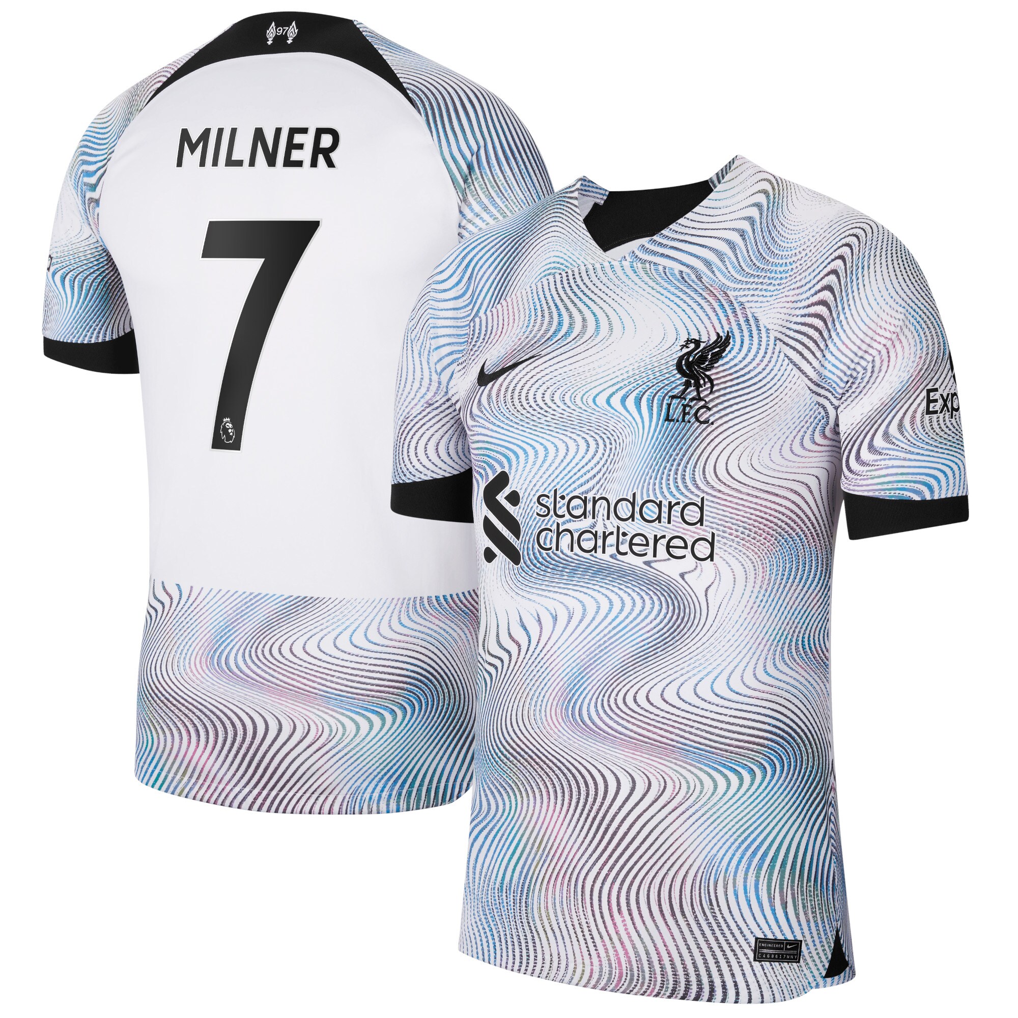 Liverpool Away Stadium Shirt 2022-23 with Milner 7 printing