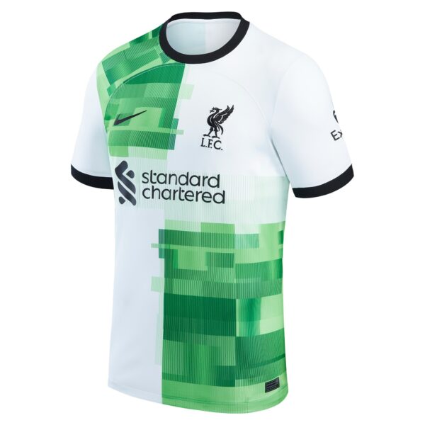 Liverpool Away Stadium Shirt 2023-24 with Virgil 4 printing