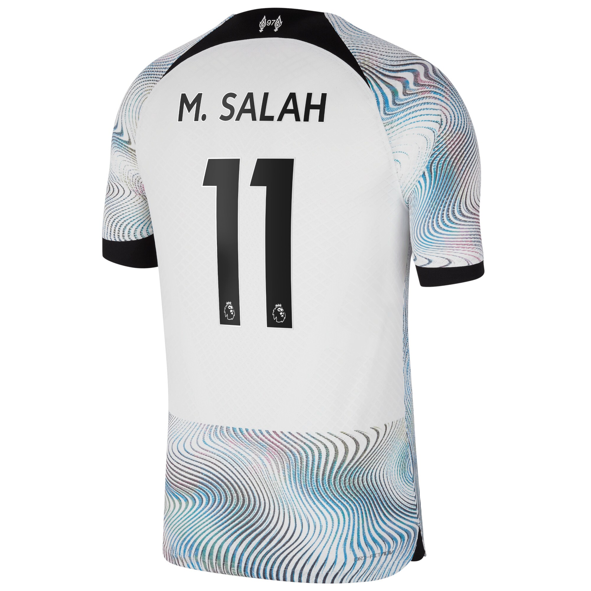 Liverpool Away Vapor Match Shirt 2022-23 with M.Salah 11 printing