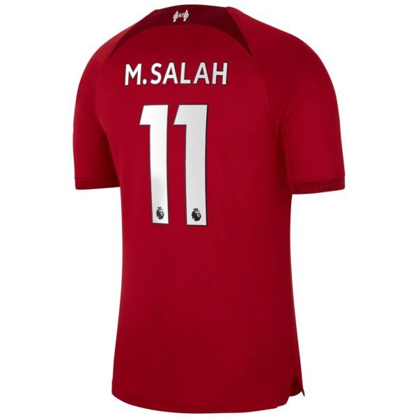Liverpool Home Stadium Shirt 2022/23 with M.Salah 11 printing