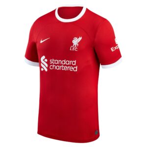 Liverpool Home Stadium Shirt 2023-24 with Thiago 6 printing