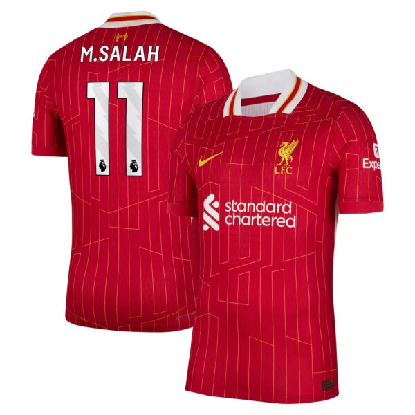 Liverpool Home Dri-FIT ADV Match Shirt 2024-25 with M.Salah 11 printing